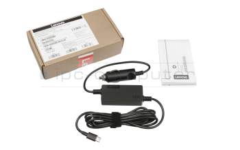USB Car-Adapter 65 Watt original for Lenovo ThinkPad X1 Tablet Gen 1 (20GG/20GH)