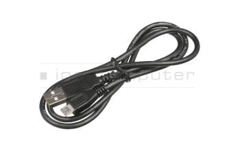 USB data / charging cable black original 0,80m suitable for Acer E130