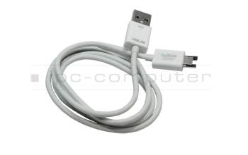 USB data / charging cable white original 0,95m suitable for Asus PadFone 2 (P03) Station