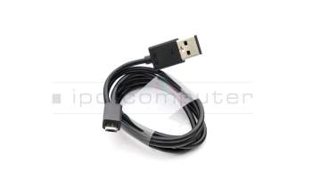 USBMIA Micro-USB data / charging cable black original 0,90m