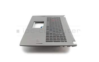 V156230AK3 original Sunrex keyboard incl. topcase DE (german) black/grey with backlight