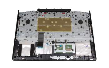 V160420DK1-GR original Sunrex keyboard incl. topcase DE (german) black/black with backlight