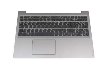 V161420AK1-GR original Sunrex keyboard incl. topcase DE (german) grey/silver
