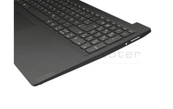 V161420AK1 original Sunrex keyboard incl. topcase DE (german) grey/grey