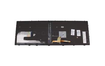 V162826DK1 BE original Sunrex keyboard BE (belgian) black/silver with backlight and mouse-stick