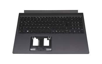 V1721E3 original Acer keyboard incl. topcase DE (german) black/black with backlight