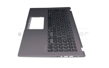 V182546KE1 original Asus keyboard incl. topcase DE (german) black/grey