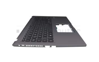 V182546KE1 original Sunrex keyboard incl. topcase DE (german) black/grey