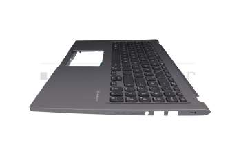 V182546KE1 original Sunrex keyboard incl. topcase DE (german) black/grey
