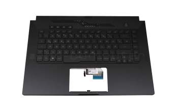 V184626EE3 original Sunrex keyboard incl. topcase DE (german) black/black with backlight