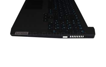 V193220BK1-GR original Lenovo keyboard incl. topcase DE (german) black/black with backlight