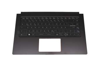 V194222EK2 original Sunrex keyboard incl. topcase DE (german) black/black with backlight
