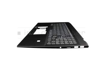 V203122NK2 original Sunrex keyboard incl. topcase DE (german) black/black with backlight