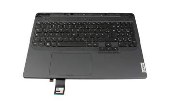 V222820BK1-GR original Sunrex keyboard incl. topcase DE (german) black/black with backlight