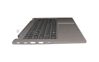 WKH08K original Lenovo keyboard incl. topcase DE (german) anthracite/grey with backlight with smart pen compartment