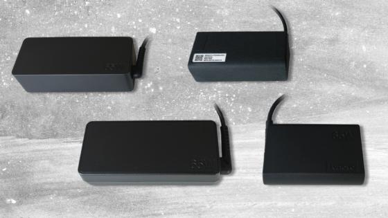 New notebook power supplies in various designs