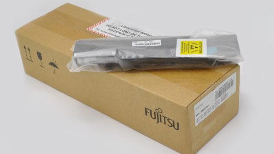 The original packaging of Fujitsu batteries