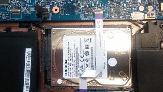 After installing a second SSD, an ACER Nitro no longer recognizes the system hard drive
