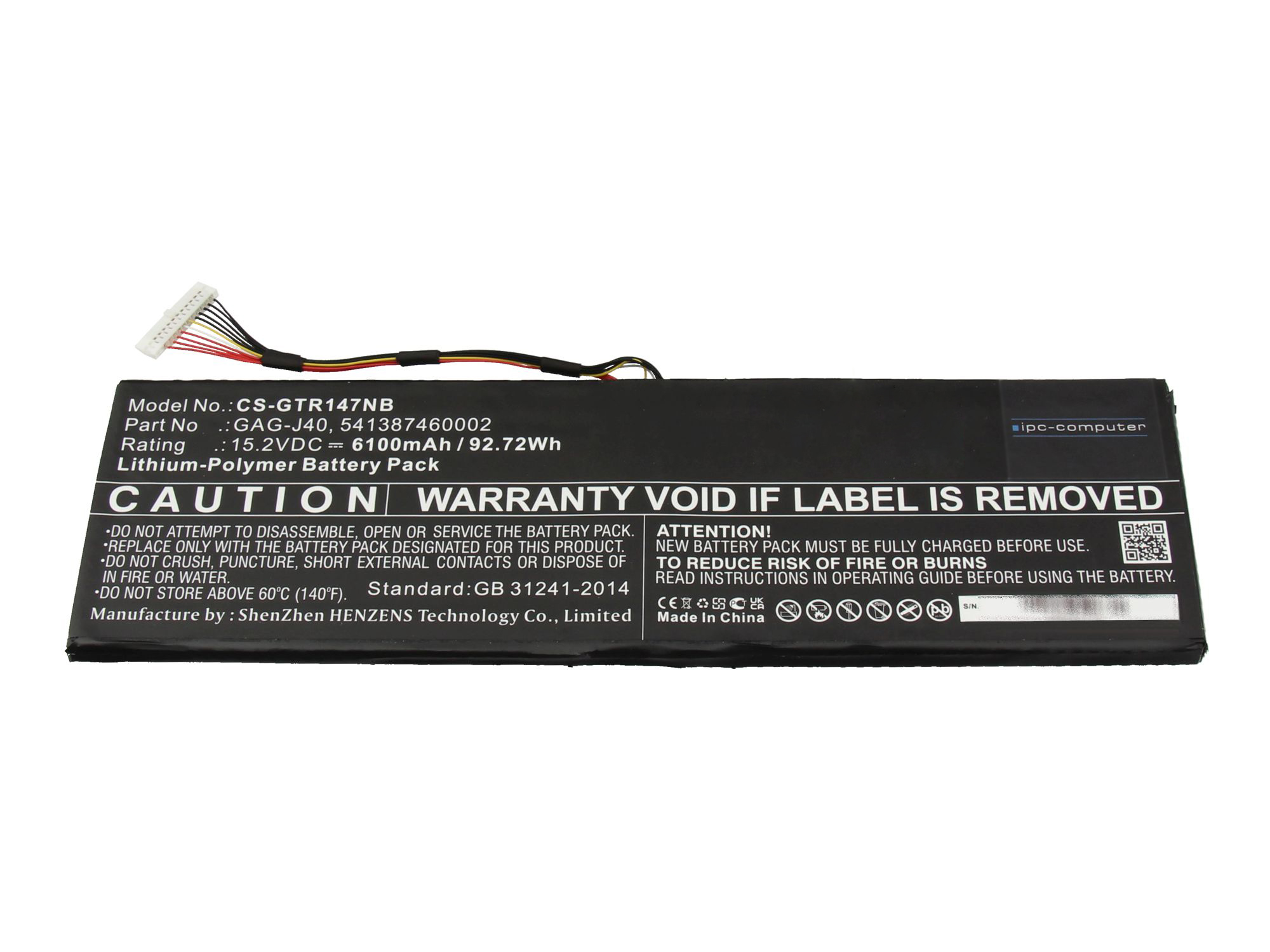 Informationen zur Produktsicherheit