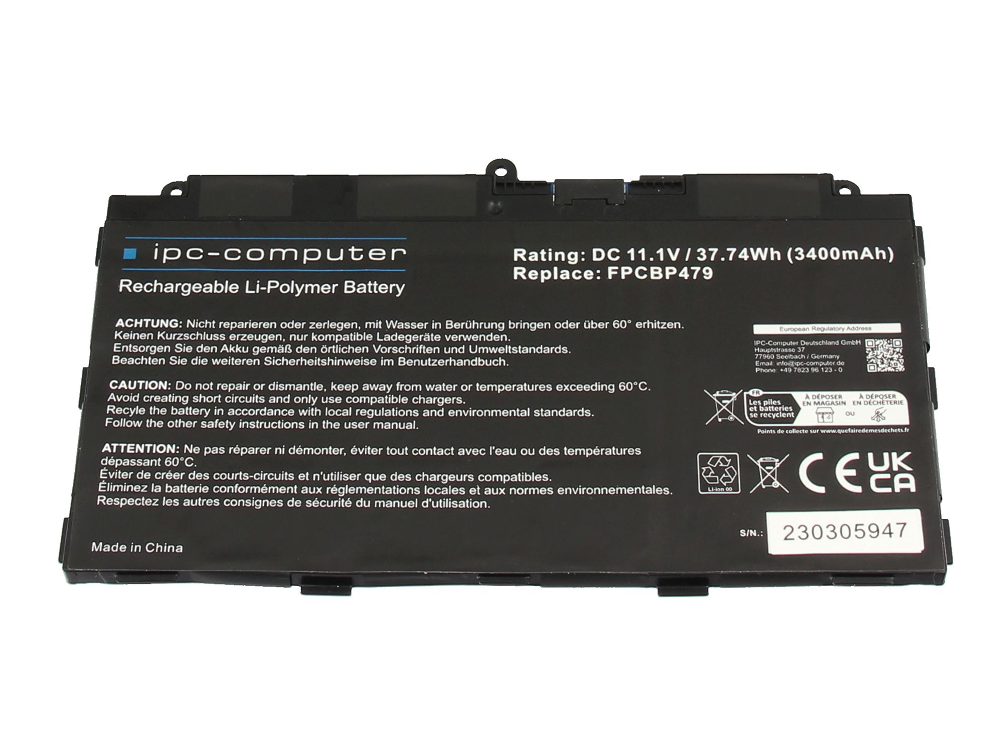 Informationen zur Produktsicherheit