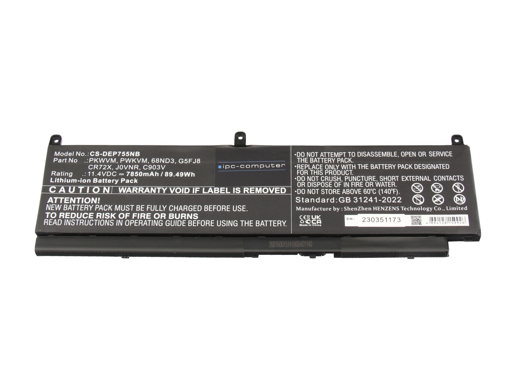 Informationen zur Produktsicherheit