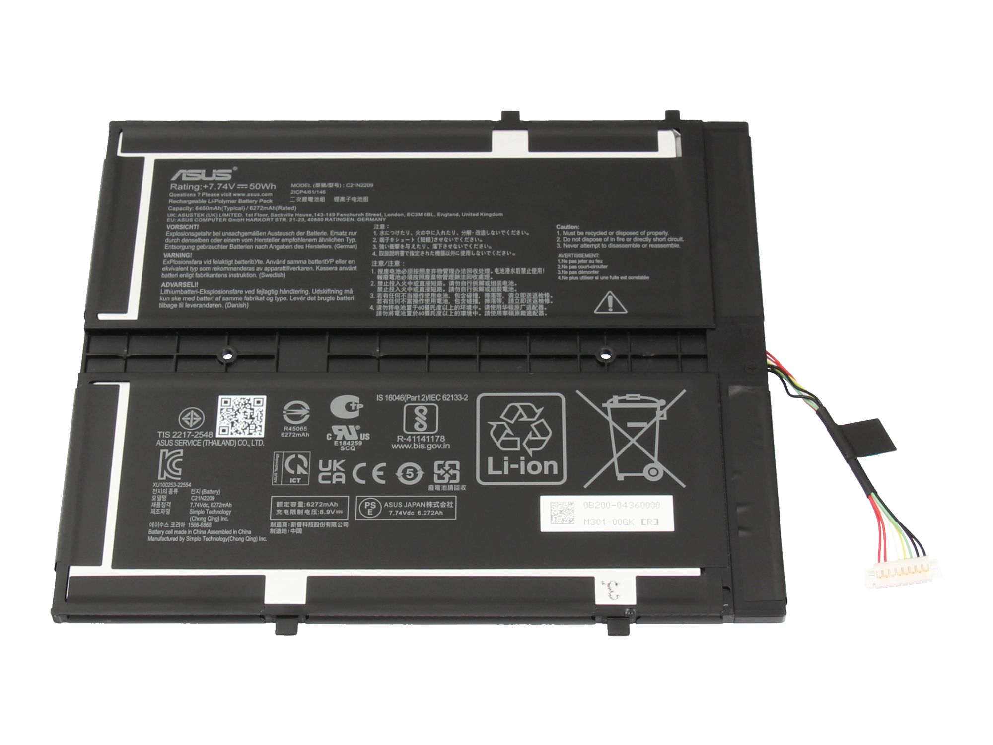 Informationen zur Produktsicherheit