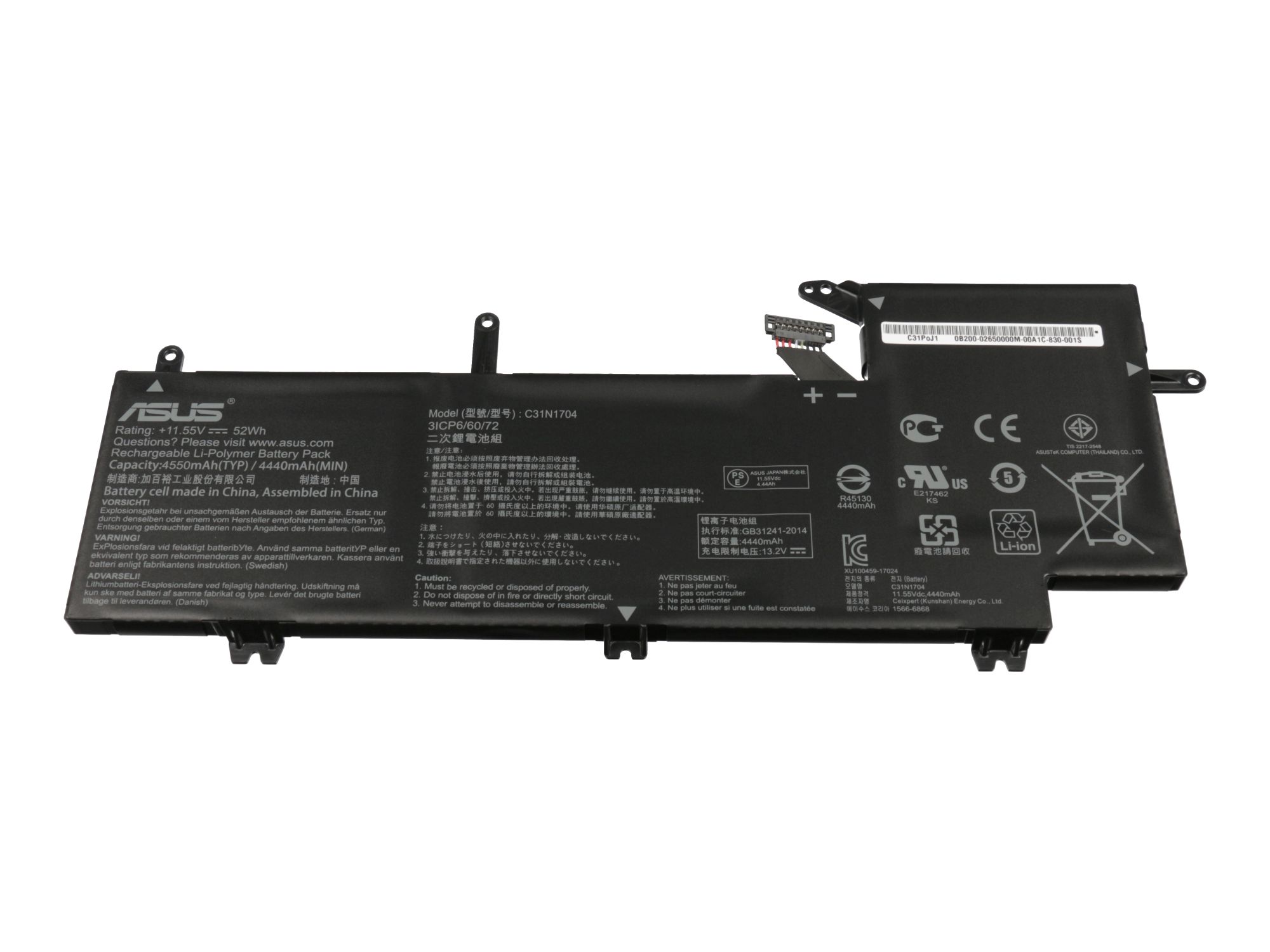 Informationen zur Produktsicherheit