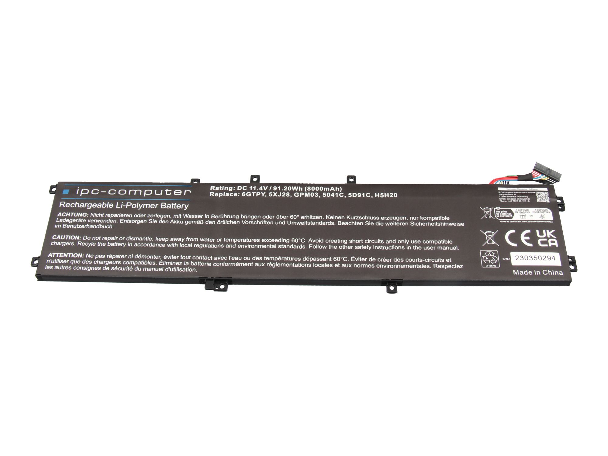 Informationen zur Produktsicherheit