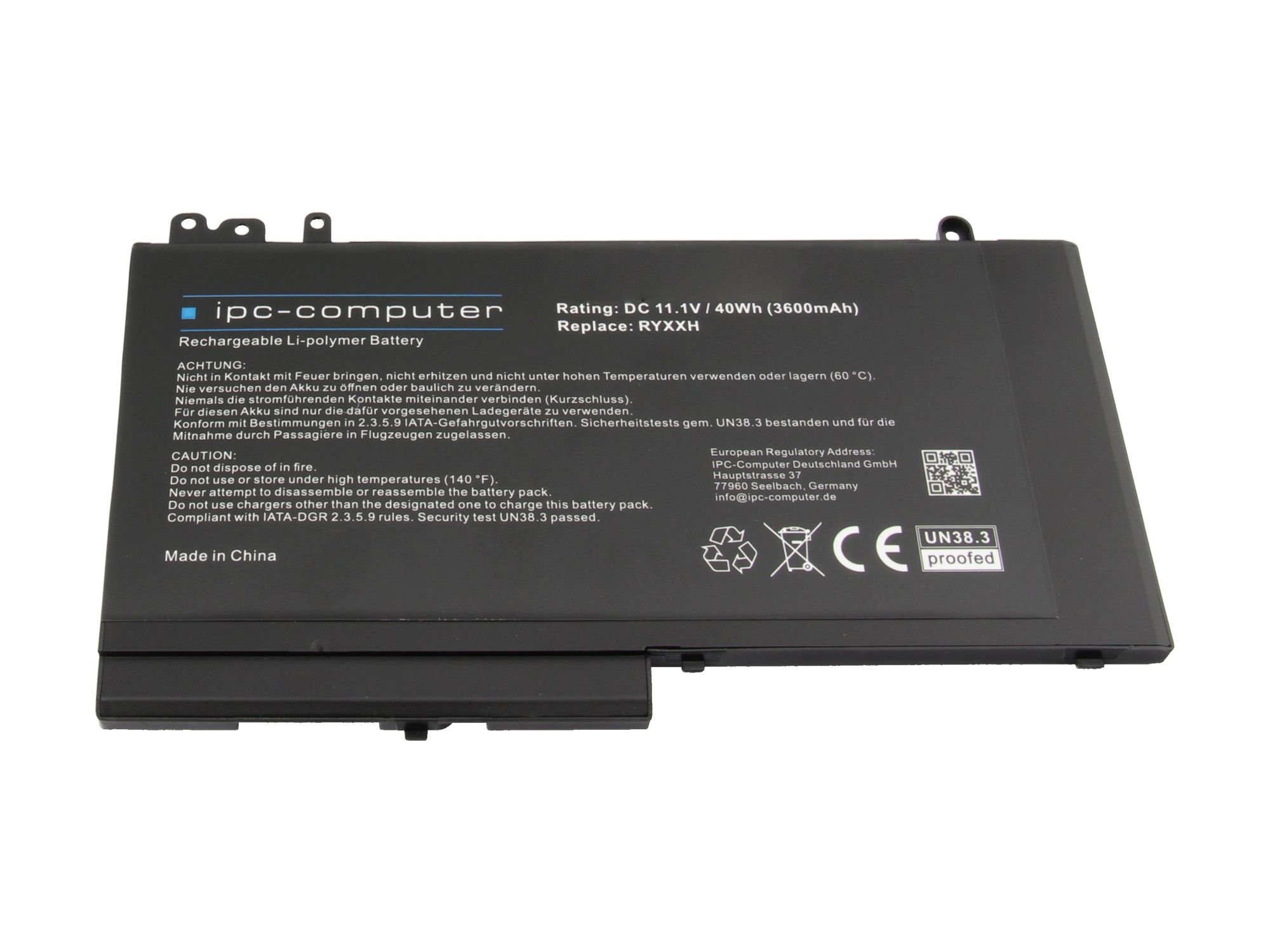 Informationen zur Produktsicherheit