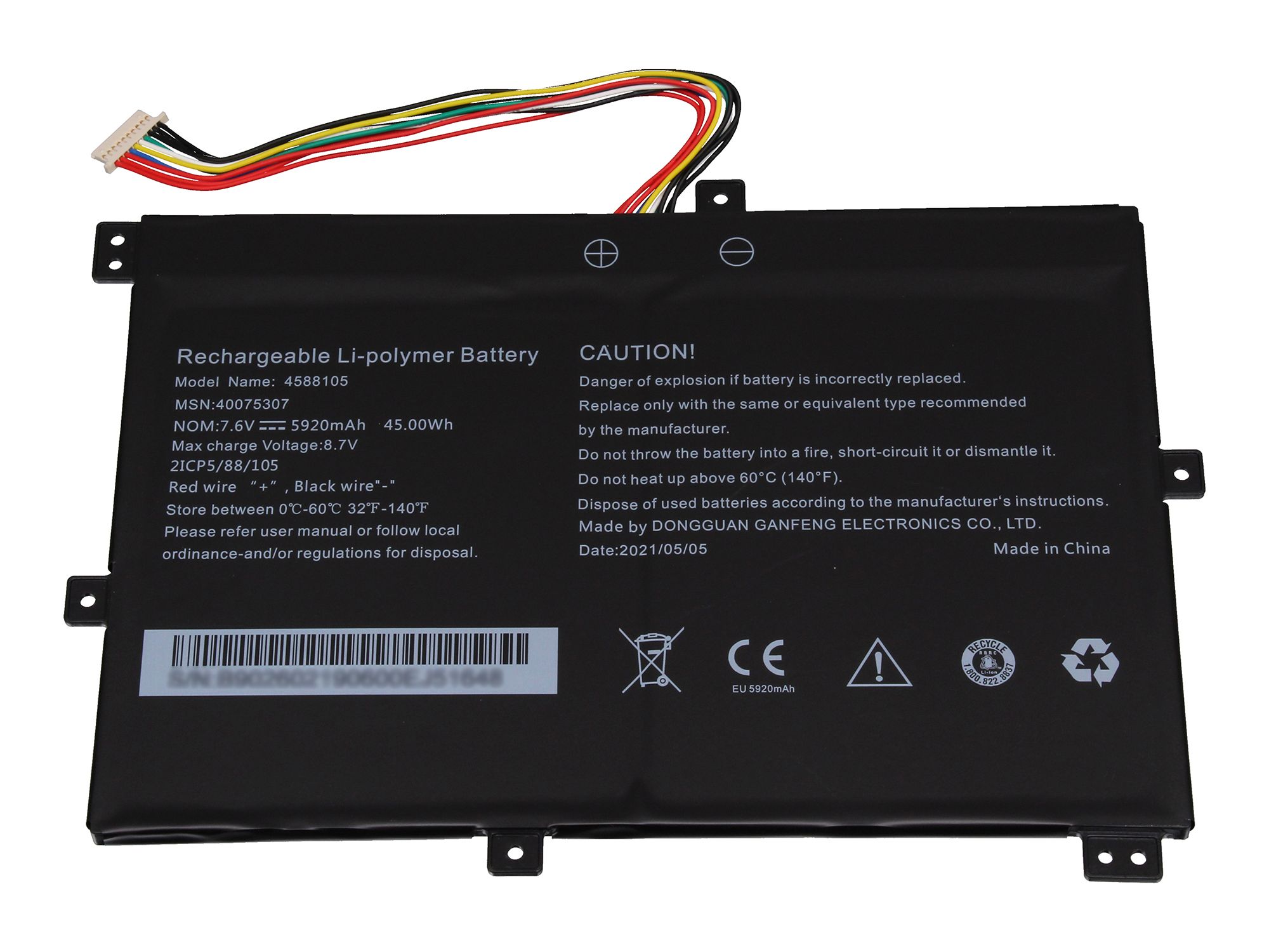 Informationen zur Produktsicherheit