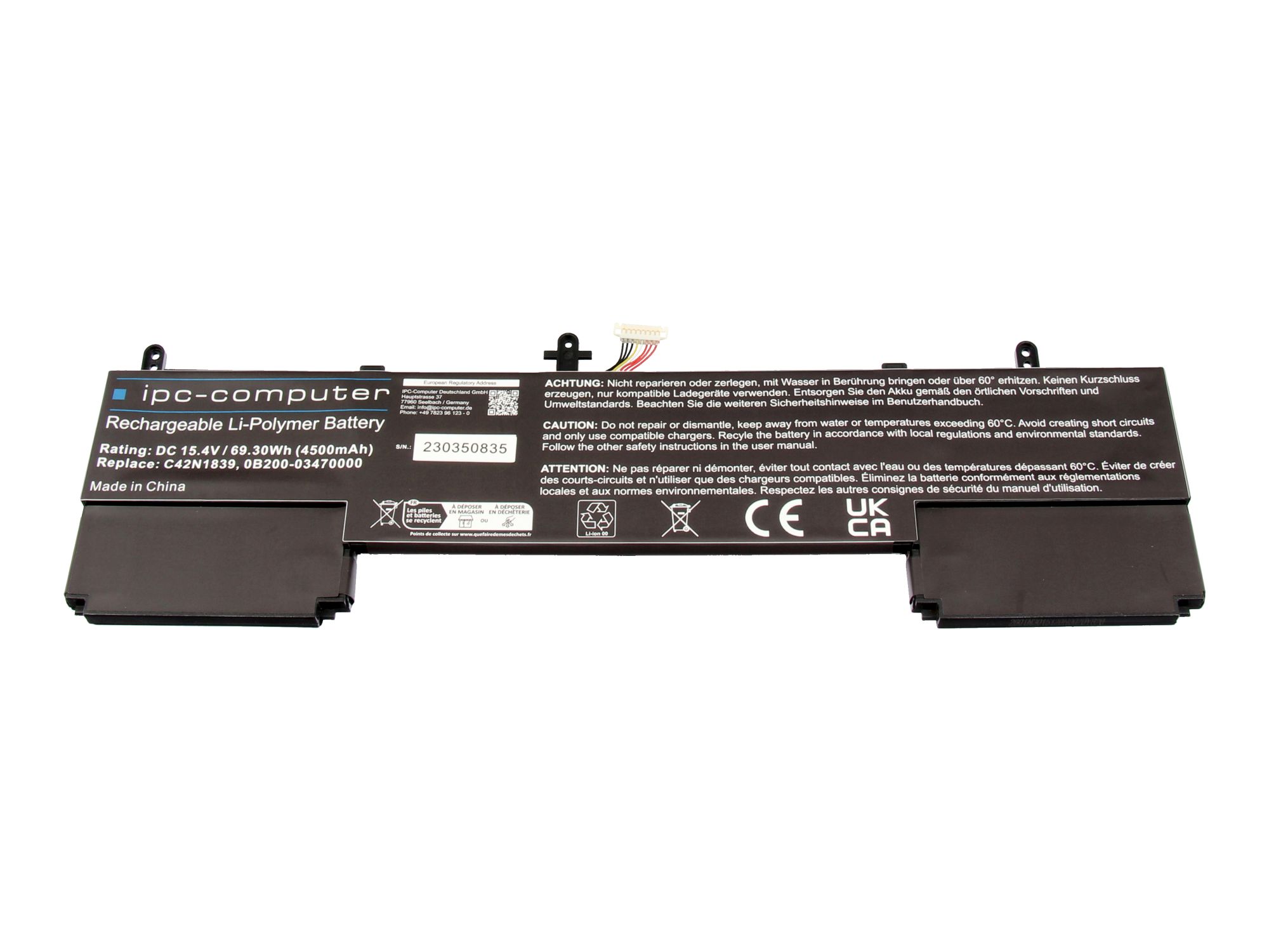 Informationen zur Produktsicherheit