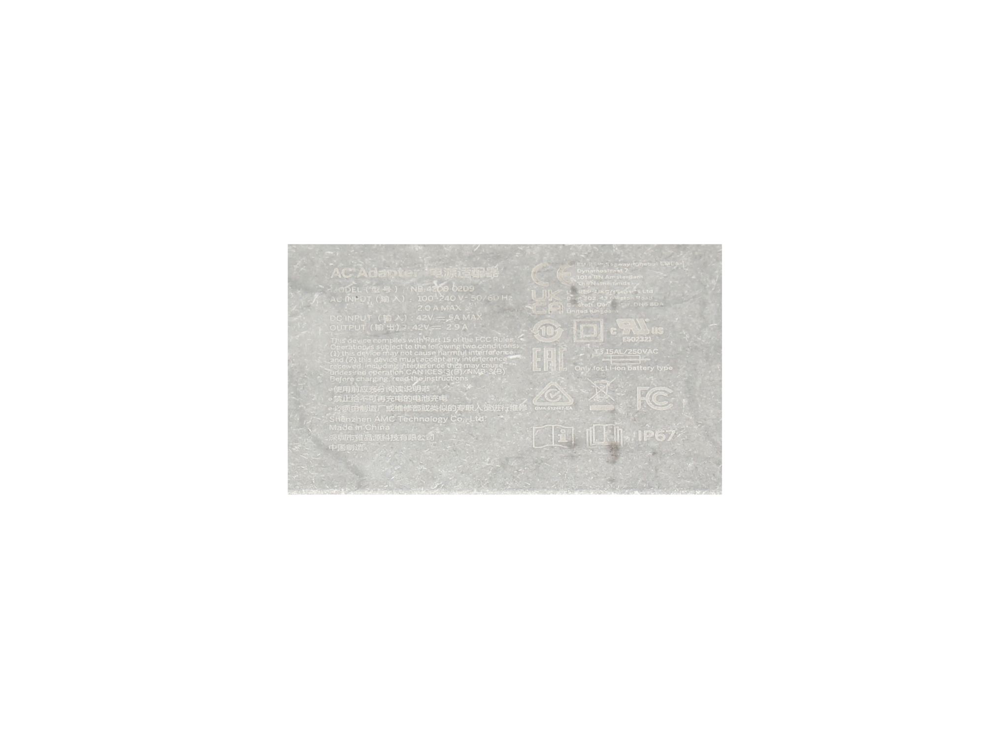 Informationen zur Produktsicherheit