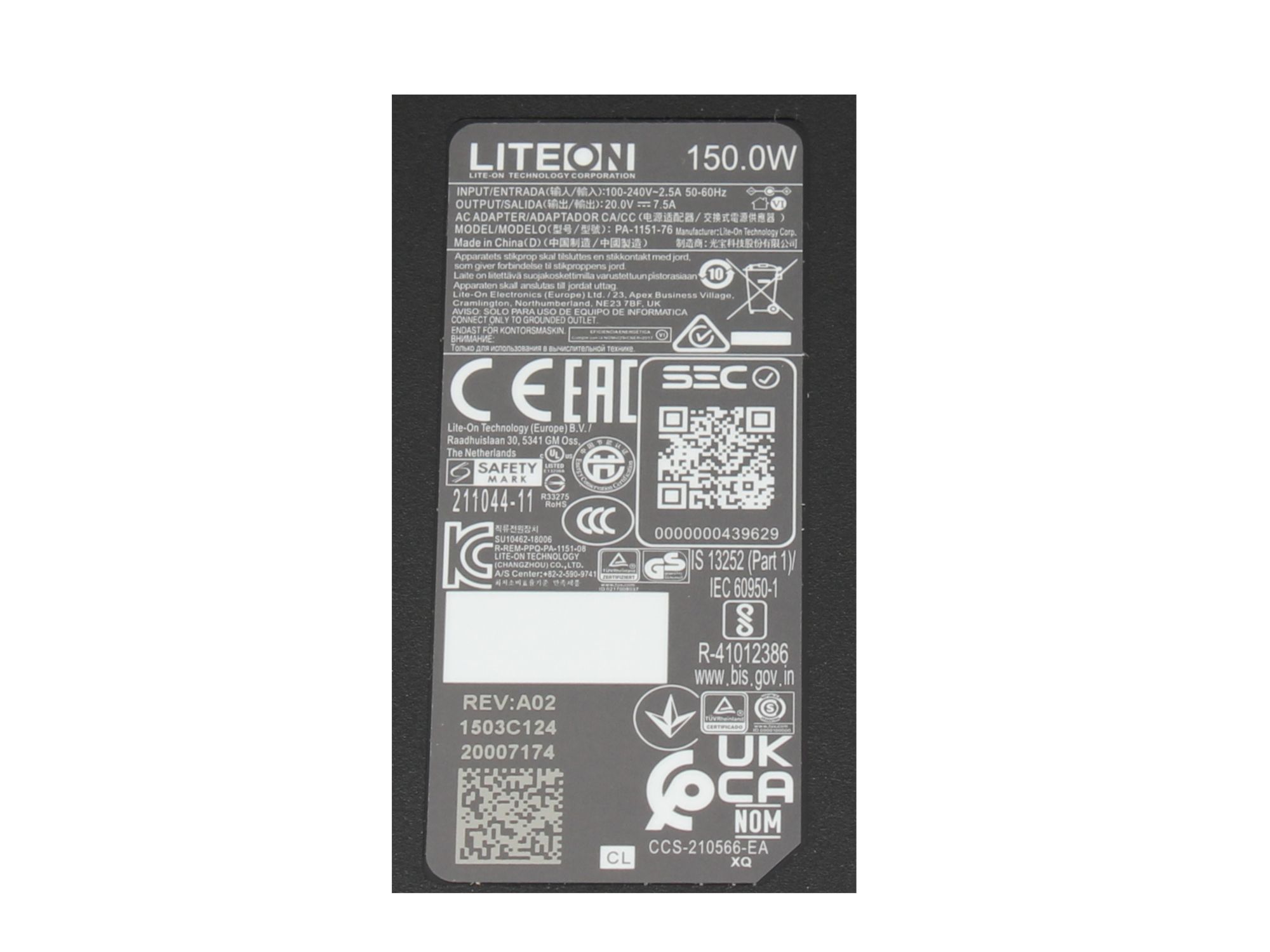 Informationen zur Produktsicherheit