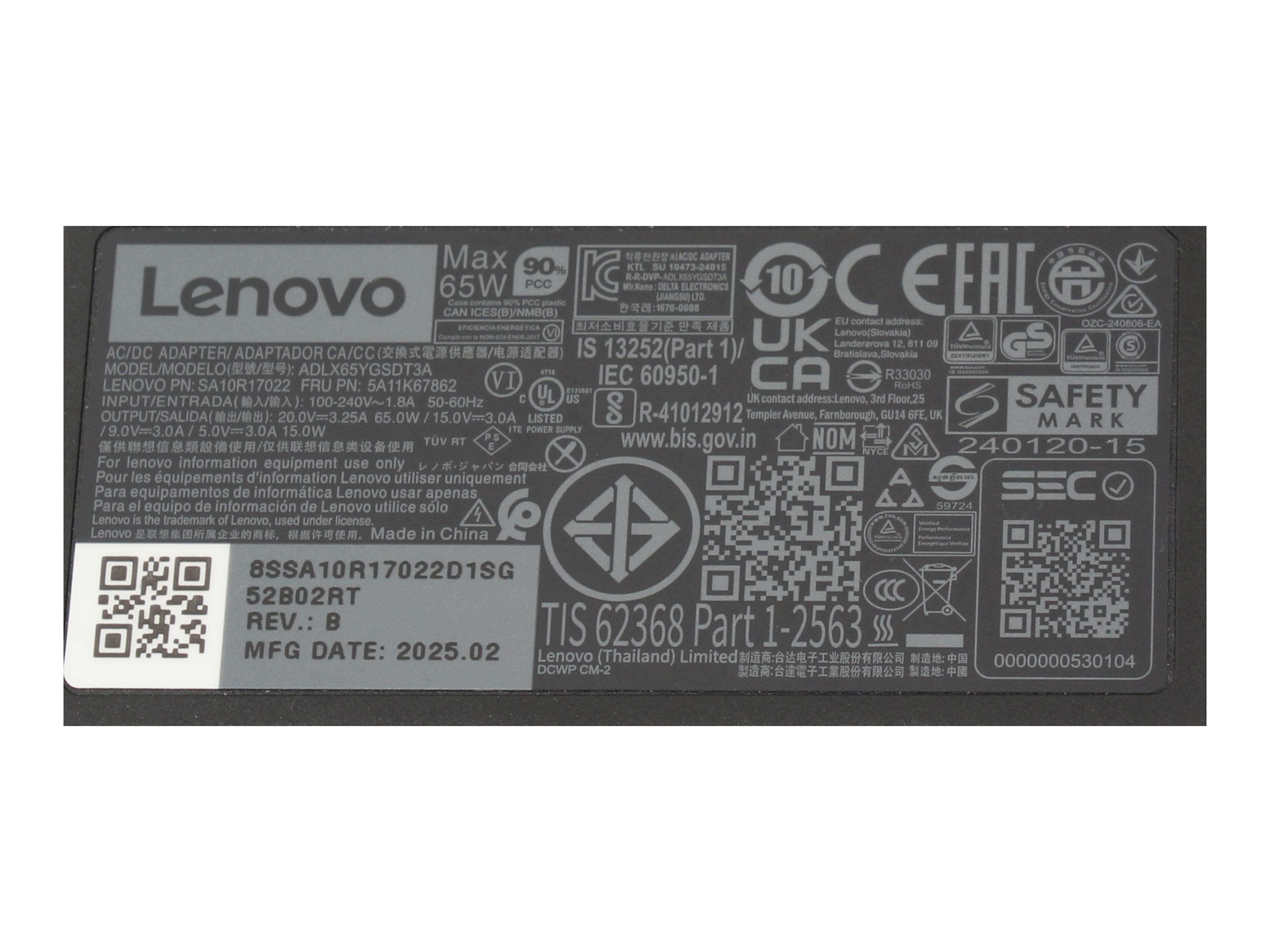 Informationen zur Produktsicherheit