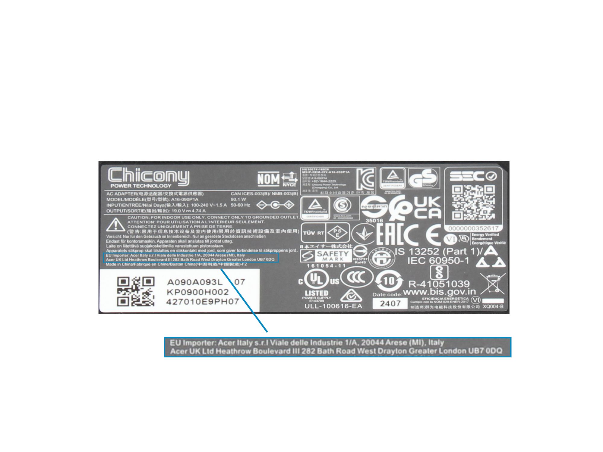 Informationen zur Produktsicherheit