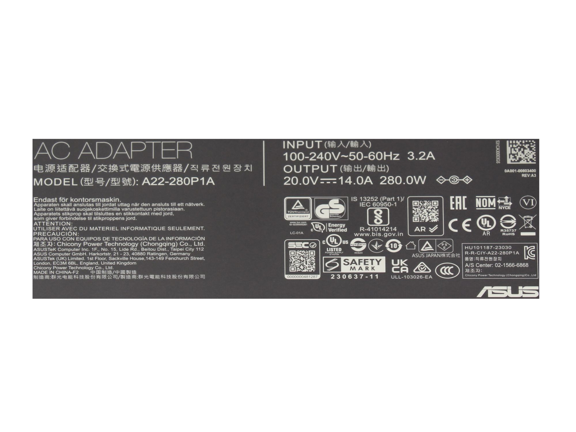 Informationen zur Produktsicherheit