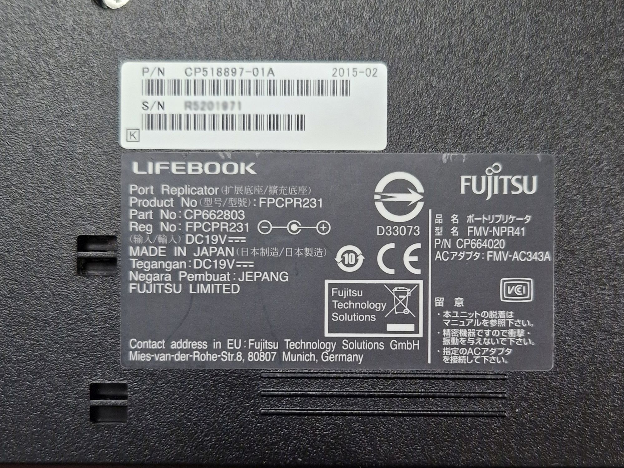 Informationen zur Produktsicherheit