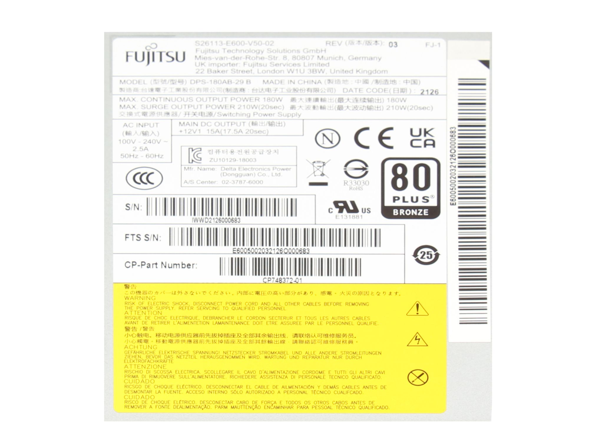 Informationen zur Produktsicherheit