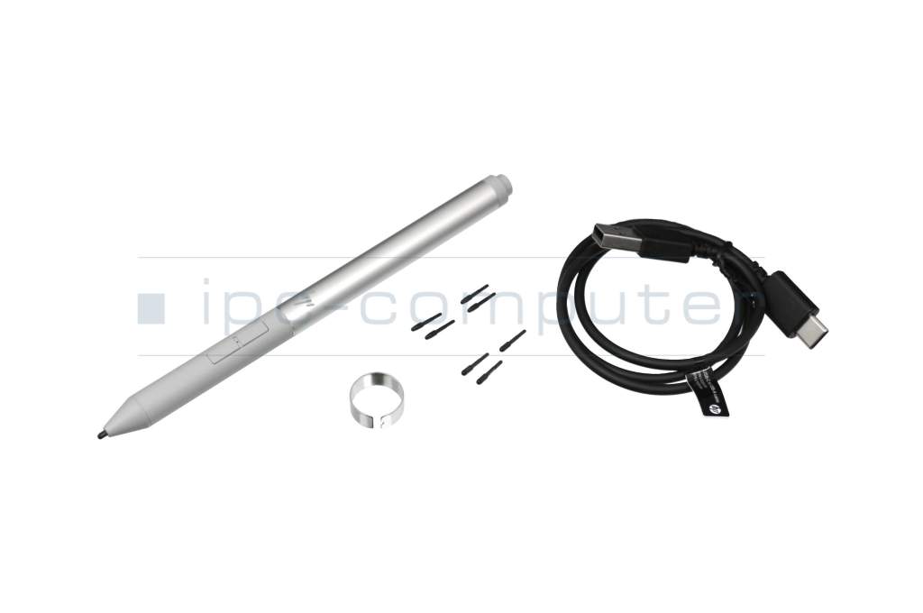 Active Touch Stylus Pen For HP Elite X2, EliteBook X360, ProBook X360 - 2048 Pressure, Aluminum, Type-C Charging