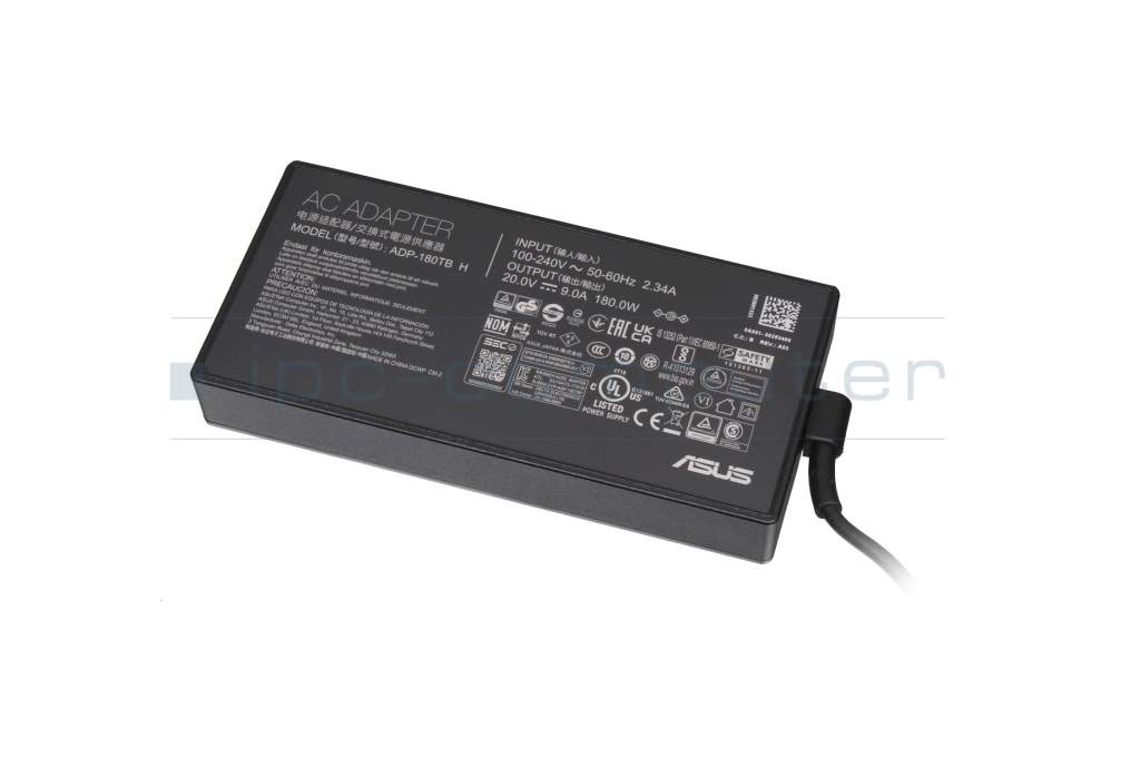 Alimentatore 180W Per ASUS TUF Gaming F15/F17 – USB-C, Cavo 2m, Compatto Per Viaggio