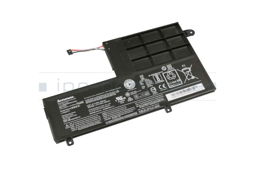 Battery 30wh Original Suitable For Lenovo Yoga 500 14ibd 80n4 Series Battery Power Supply Display Etc Laptop Repair Shop