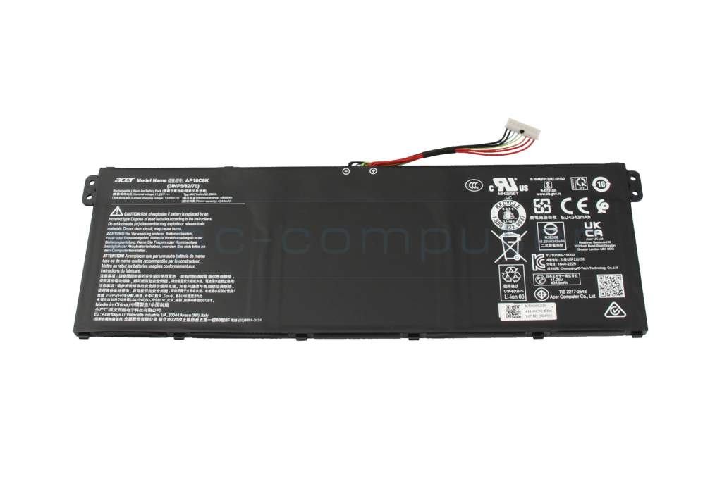 Replacement Battery For Acer Chromebook Spin 713 CP713-2W – 11.25V 50.29Wh AP18C8K