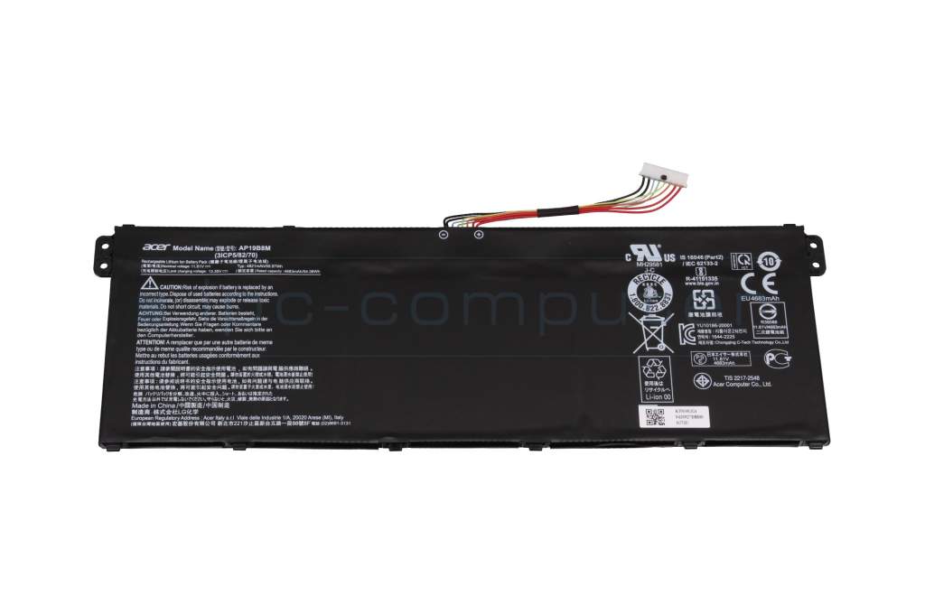 Replacement Battery For Acer Swift 3 SF314-51 - 11.4V 36Wh Li-Ion Laptop