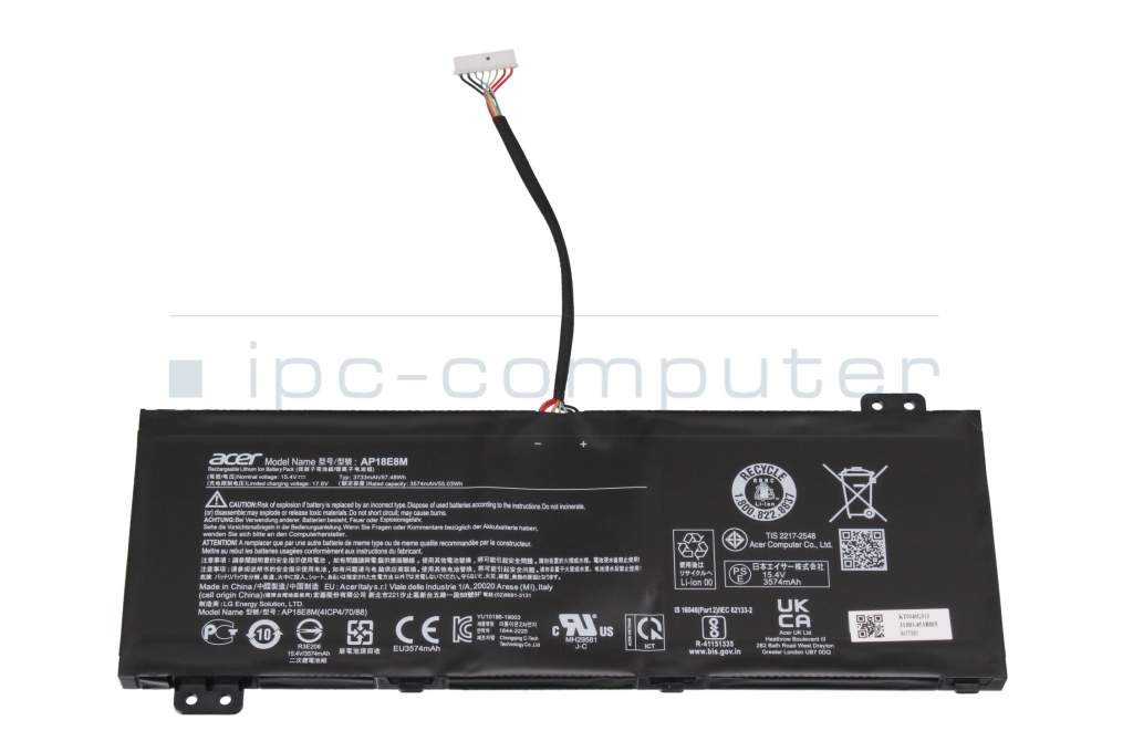 Acer Nitro 5 (AN515-45) original Battery - sparepartworld.com