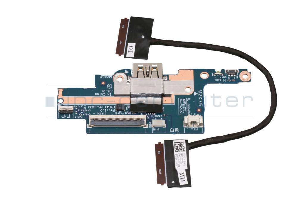 Lenovo Yoga C740-14IML (81TC) original Power button / USB board -  