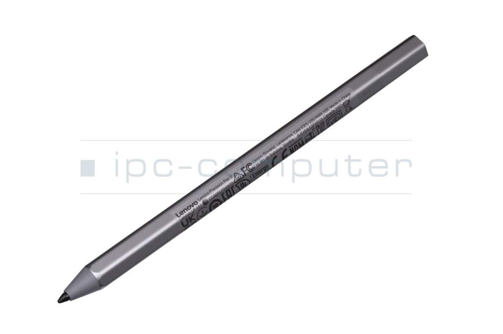 Precision Pen 2 (gray) original suitable for Lenovo Tab P11 (ZA82) -  sparepartworld.com
