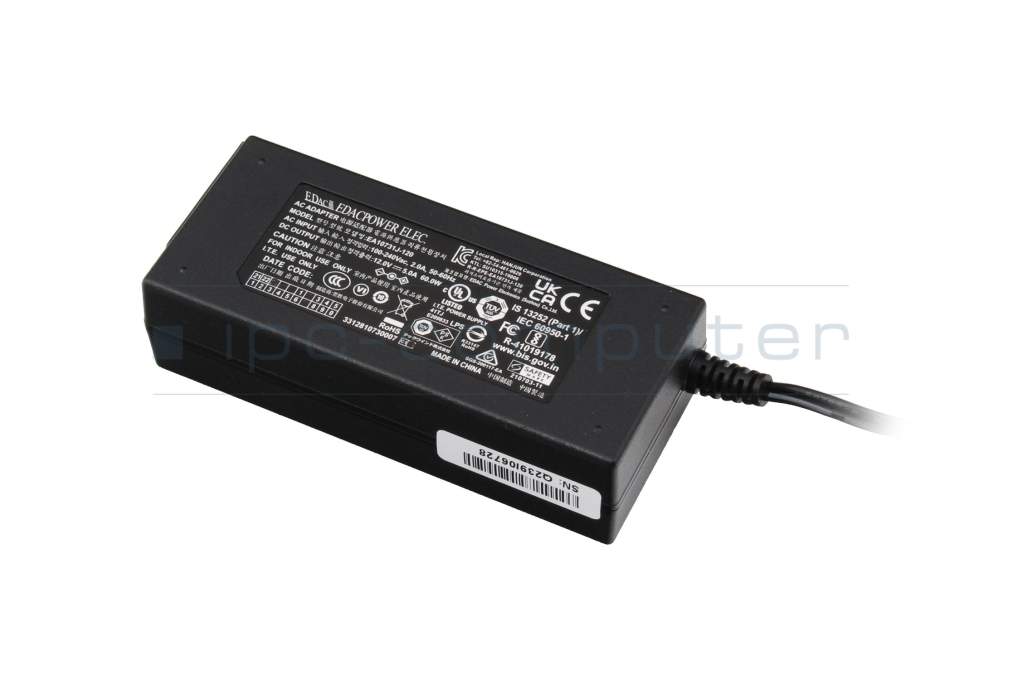 QNAP TS-231 original ac-adapter 60.0 Watt - sparepartworld.com