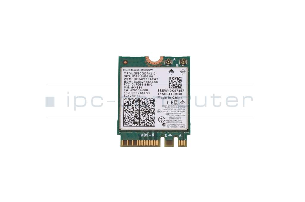 pin Echt zelfstandig naamwoord HP ProDesk 400 G3 Mini-PC original WLAN/Bluetooth adapter -  sparepartworld.com