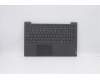 Lenovo C-Abdeckung mit Tastatur, Tschechisch, Platingrau, Hintergrundbeleuchtung, Fingerabdruck for Lenovo IdeaPad 5-15IIL05 (81YK)