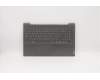 Lenovo C-Abdeckung mit Tastatur, Englisch (GB), Platingrau, Hintergrundbeleuchtung, Fingerabdruck for Lenovo IdeaPad 5-15ALC05 (82LN)